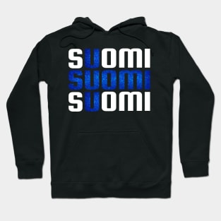 Suomi Finland flag Hoodie